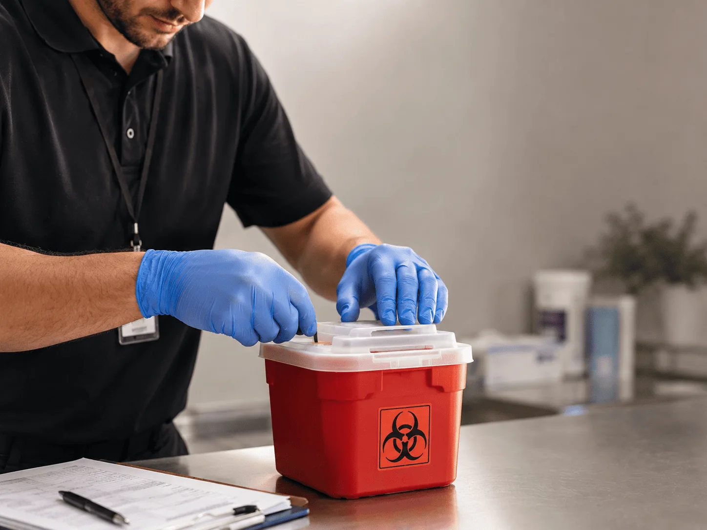 Why choose Sharps Waste Disposal in Mccracken, KS